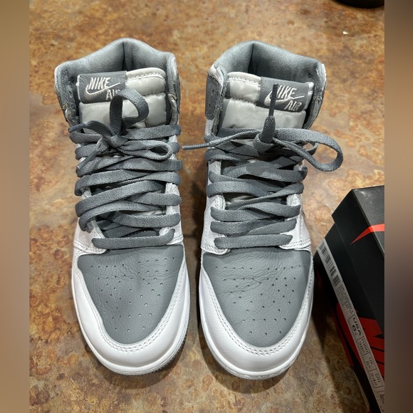 Air Jordan 1 Retro High OG GS stealth/white - Picture 2 of 5